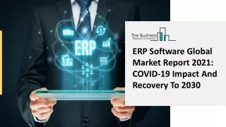 erp software global market report 2021 covid