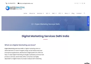 Digital Marketing Services Delhi