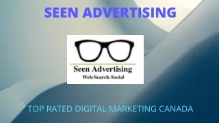 Digital Marketing Canada | SEEN ADVERTISING