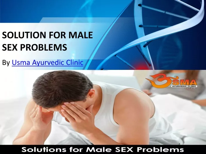 solution for male sex problems