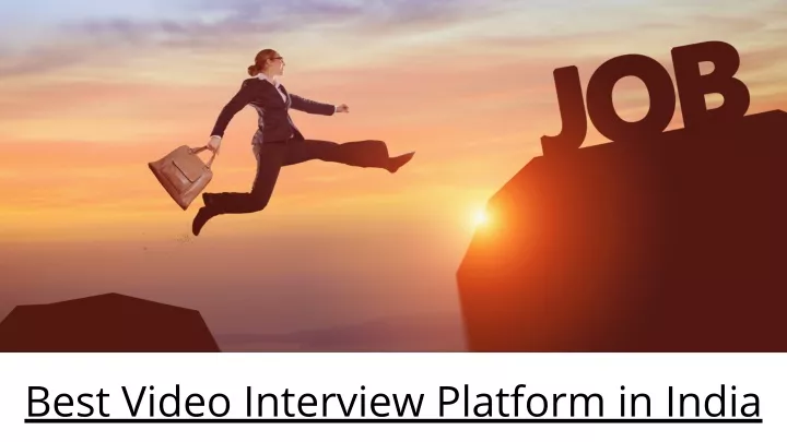 best video interview platform in india