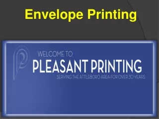 envelope printing