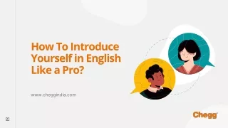 how to introduce yourself in english like a pro