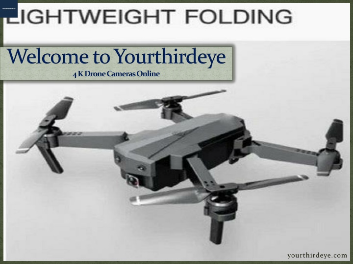 welcome to yourthirdeye 4 k drone cameras online