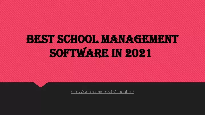 best school management software in 2021