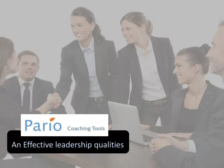 an effective leadership qualities