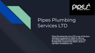 Best Plumbing Services in Stony Plain and Edmonton  