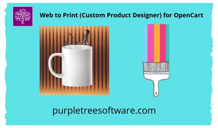 web to print custom product designer for opencart