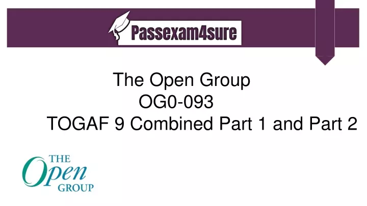 the open group og0 093 togaf 9 combined part
