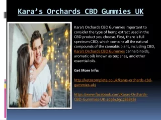 kara s orchards cbd gummies uk