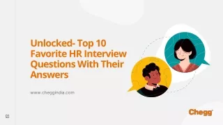 unlocked top 10 favorite hr interview questions