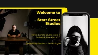 welcome to starr street studios