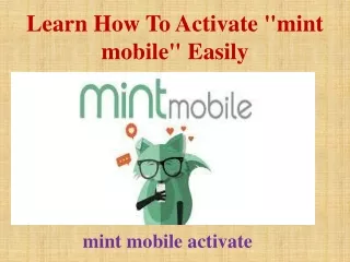 learn how to activate mint mobile easily