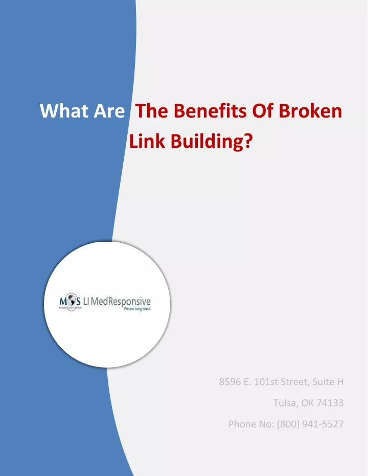 what are the benefits of broken link building