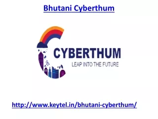 Bhutani Cyberthum New Commercial Property Noida