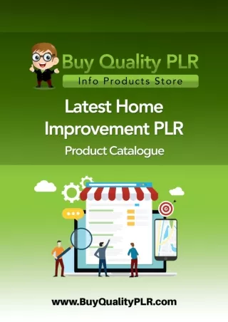 Top Selling Home Improvement PLR Courses and Guides in 2021