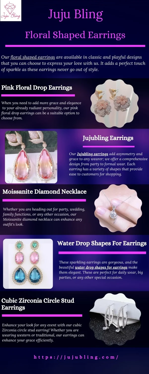 Floral Shaped Earrings