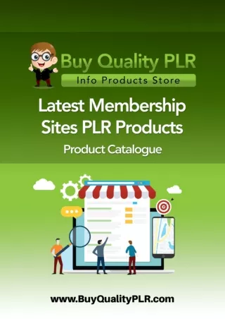 Top Selling Membership Sites PLR Courses and Guides in 2021