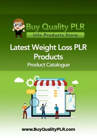 Top Selling Weight Loss PLR Courses and Guides in 2021