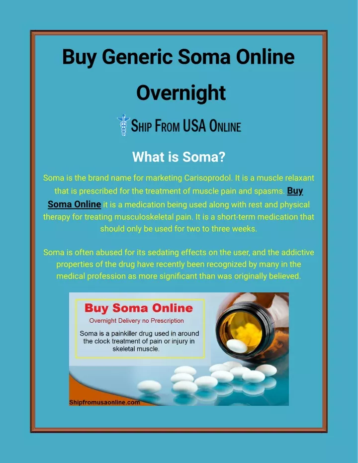 buy generic soma online