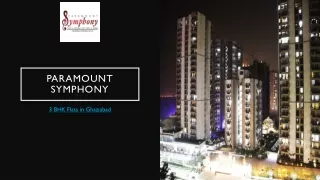 Paramount Symphony 3 BHK Flats in Ghaziabad