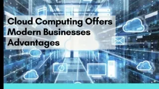 Benefit of Cloud Computing for Modern Businesses