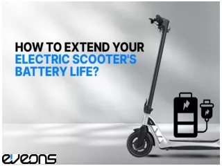 5 ways of how to extend electric scooter battery life