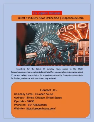 latest it industry news online usa csopenhouse com