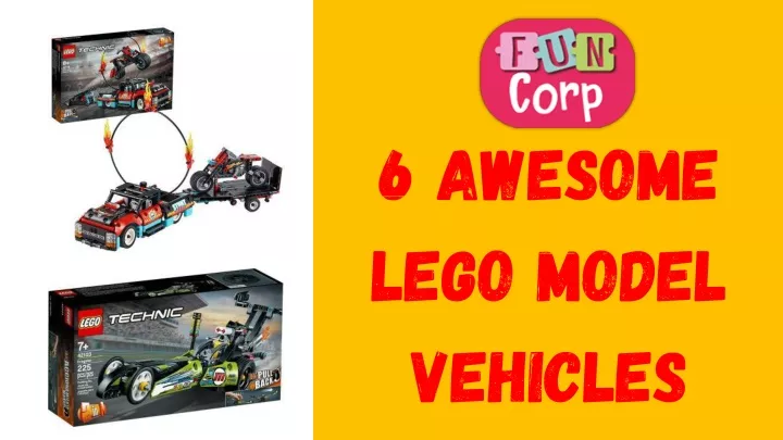 6 awesome lego model vehicles