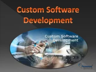 custom software development