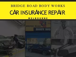 Car insurance repair in Melbourne