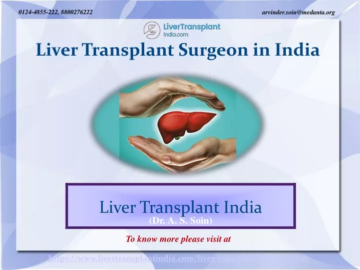 Ppt Best Liver Transplant Surgeon In India Powerpoint Presentation Free Download Id10413085 7056