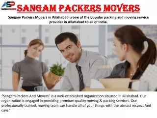 Packers And Movers in Allahabad | Kanpur | Lucknow | Varanasi
