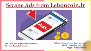 scrape ads from leboncoin fr