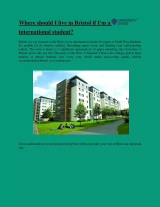 where should i live in bristol