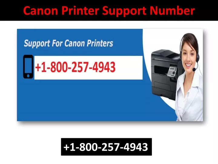 canon printer support number