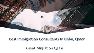 Best Immigration Consultants In Qatar