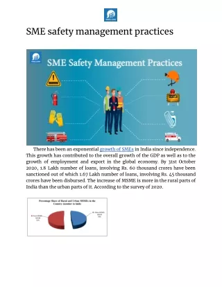 SME safety management practices