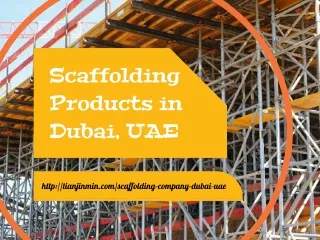 scaffolding products