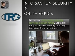 information security in south africa