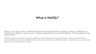 Top three concepts to understand before hiring a MySQL tutor
