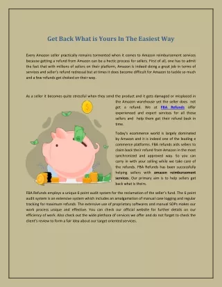 get back what is yours in the easiest way