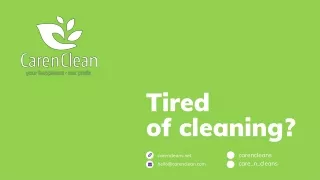 Best Home Service Provider in UAE - CarenCleans