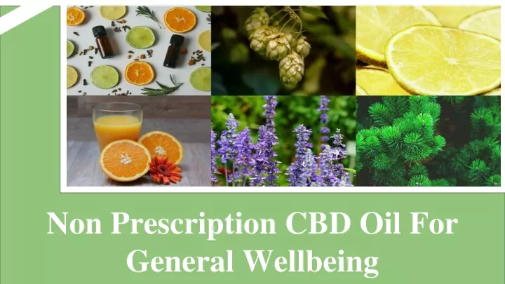 non prescription cbd oil for general wellbeing