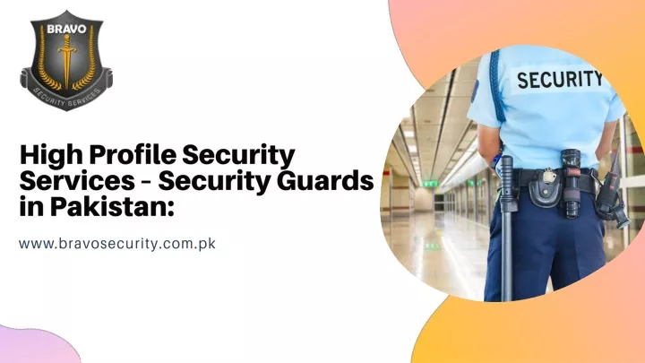 high profile security services security guards
