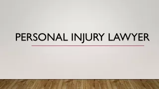 Personal Injury lawyer jersey city