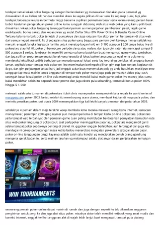 7 Aturan Belum Timbul Buat Menjangkau Daftar Situs IDN Poker Online & Bandar Ceme Online Terbaru Lebih Besar