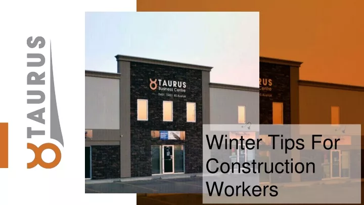 winter tips for construction workers