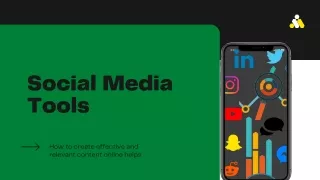 Social Media Tools