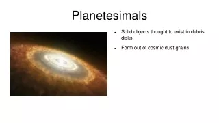 planetesimals